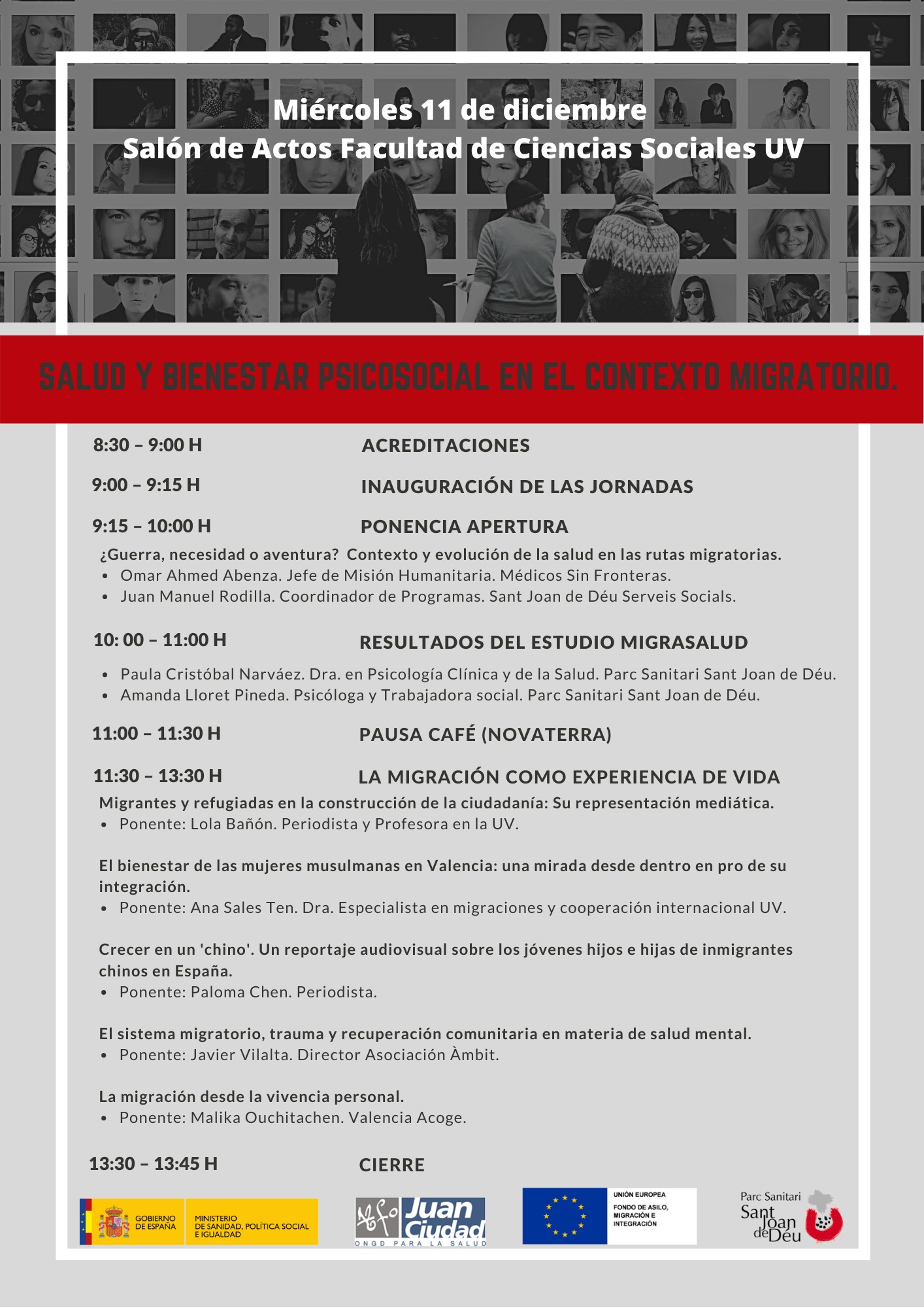 Salud y bienestar psicosocial en el contexto migratorio