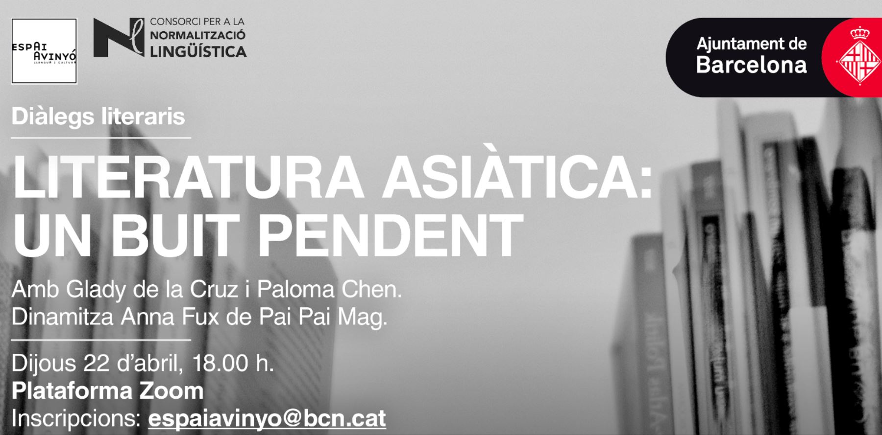 Diàlegs literaris | Literatura asiàtica i diaspòrica: un buit pendent