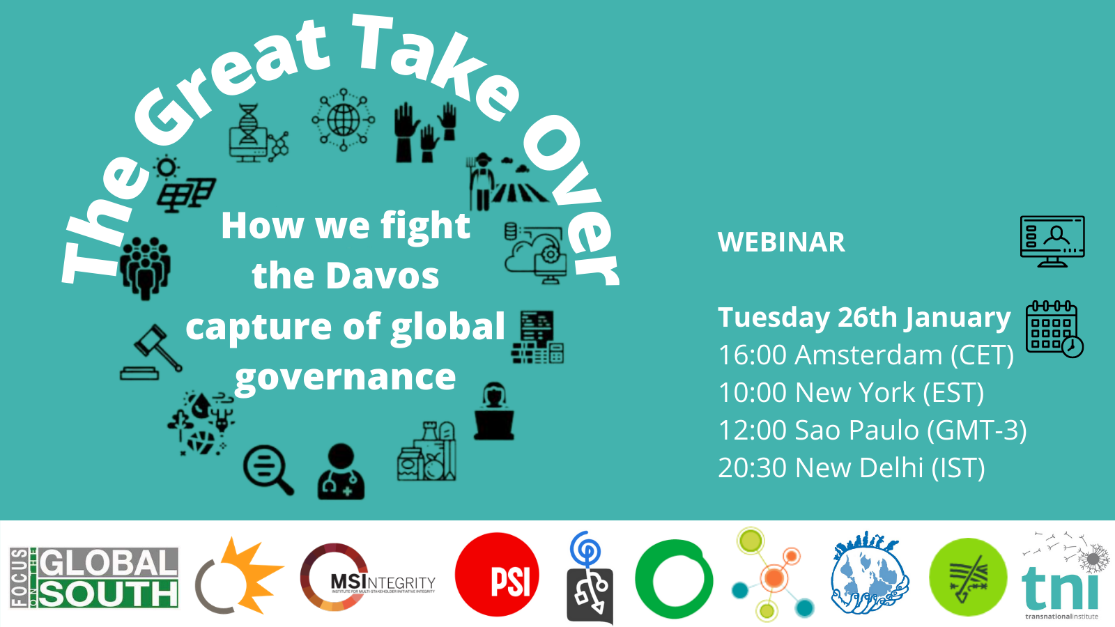 The Great Take Over: How we fight the Davos capture of global governance