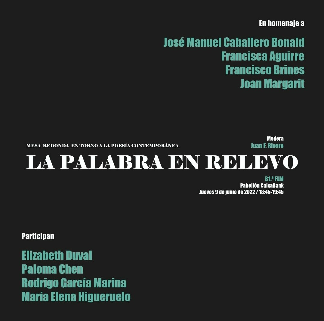 La palabra en relevo – Feria del Libro de Madrid
